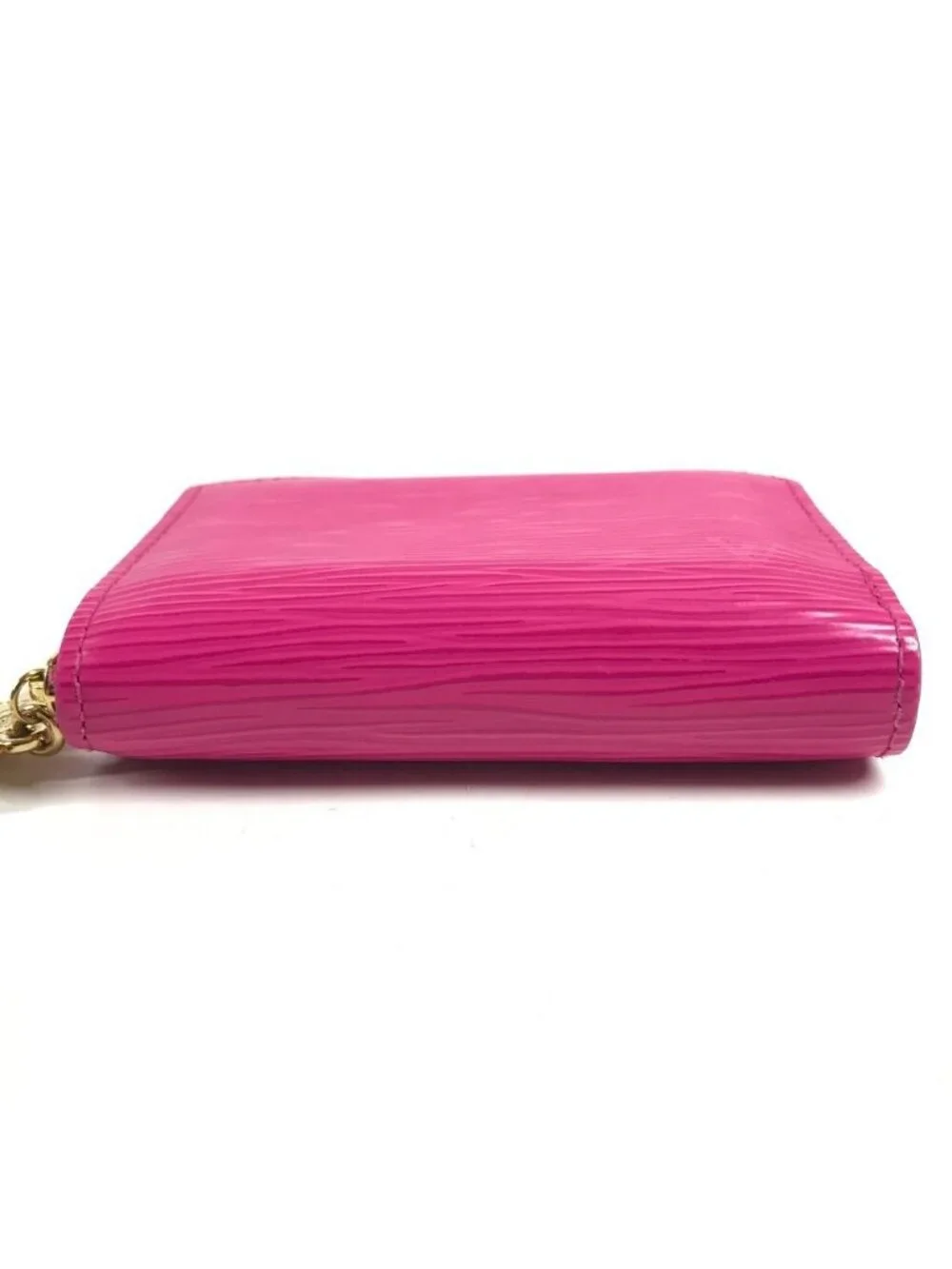 Louis Vuitton Coin Case LV TM Zippy Purse Epi Leather Pink